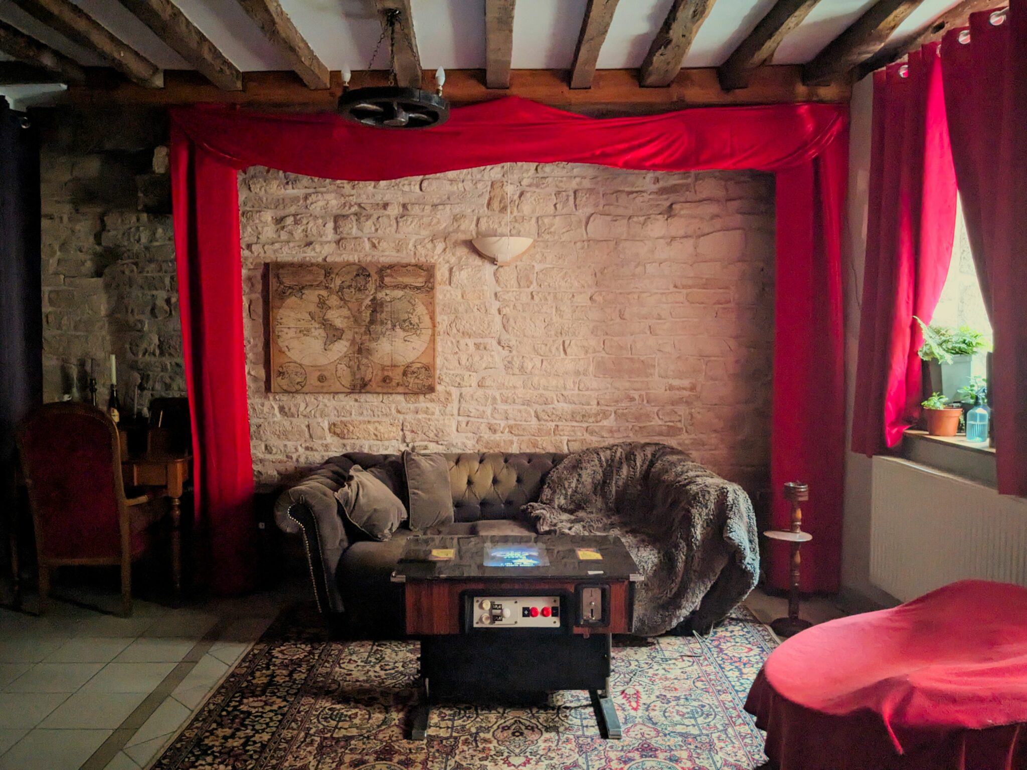 Ma borne dans mon salon